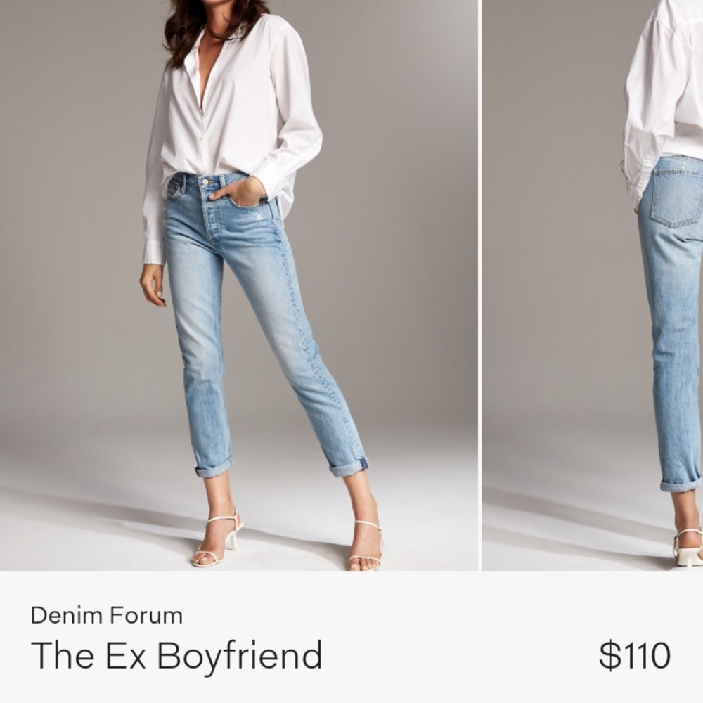 Aritzia Denim Forum Ex-Boyfriend Jeans